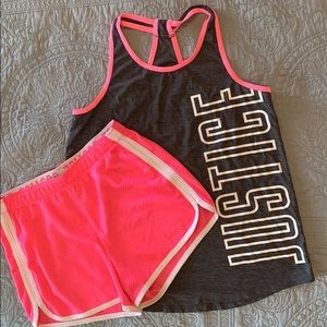 Justice athletic set